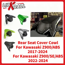 For Kawasaki Z900 2017-2024 2020 2018 Motorcycle Rear Seat Cover Cowl Passenger Pillion Z 900 Tail Fairing Cowl Back Cover Black