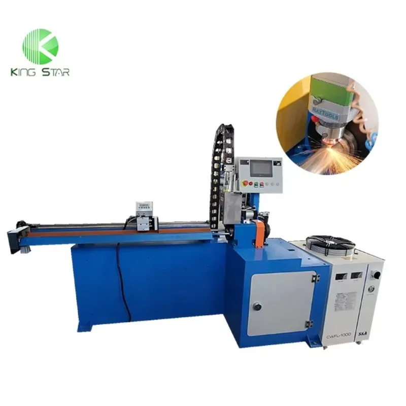 KS70CNC 자동 섬유 자동 금속 스테인리스 스틸 튜브 절단기