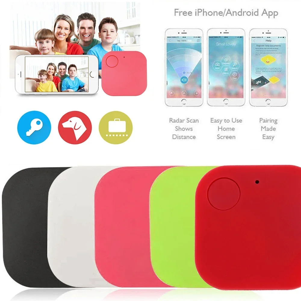 Smart Tag Wireless Bluetooth Tracker Child Bag Wallet Pet Car Key Finder Gps Locator 4 Colors Anti-lost Alarm Reminder