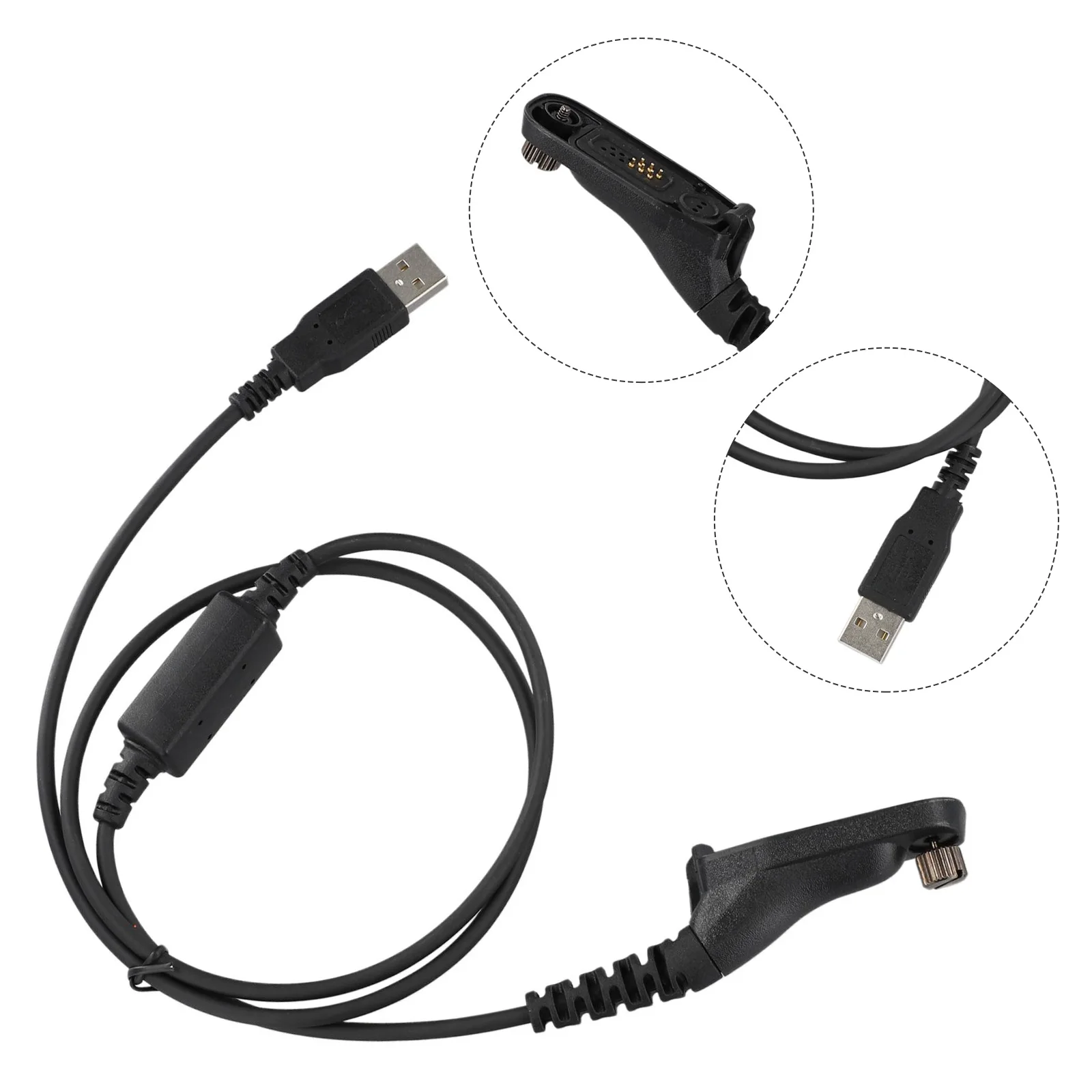 Walkie Talkie Transceiver Accessories USB Programming Cable For Motorola DP4800 DP4801 DP4400 DP4401 DP4600 DP4601