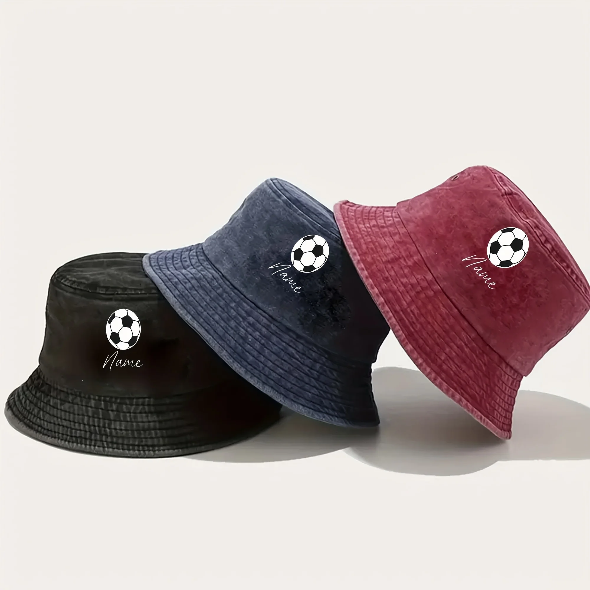 Eye-Catching Football-Themed Bucket Hat, Perfect for Being The Trendiest in The Street with a Stylish Football Design, Effortles