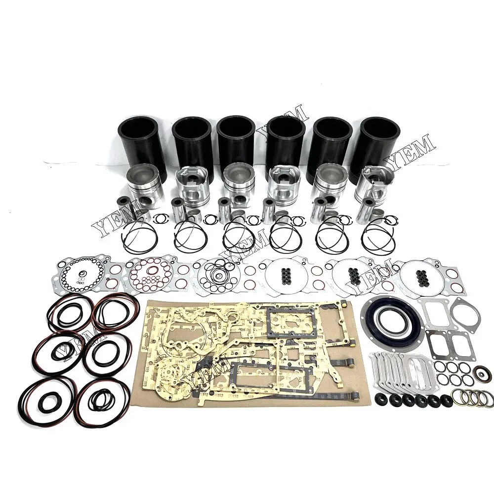 Brand-New 6D170 Overhaul Kit With Gasket Set For Komatsu engine parts