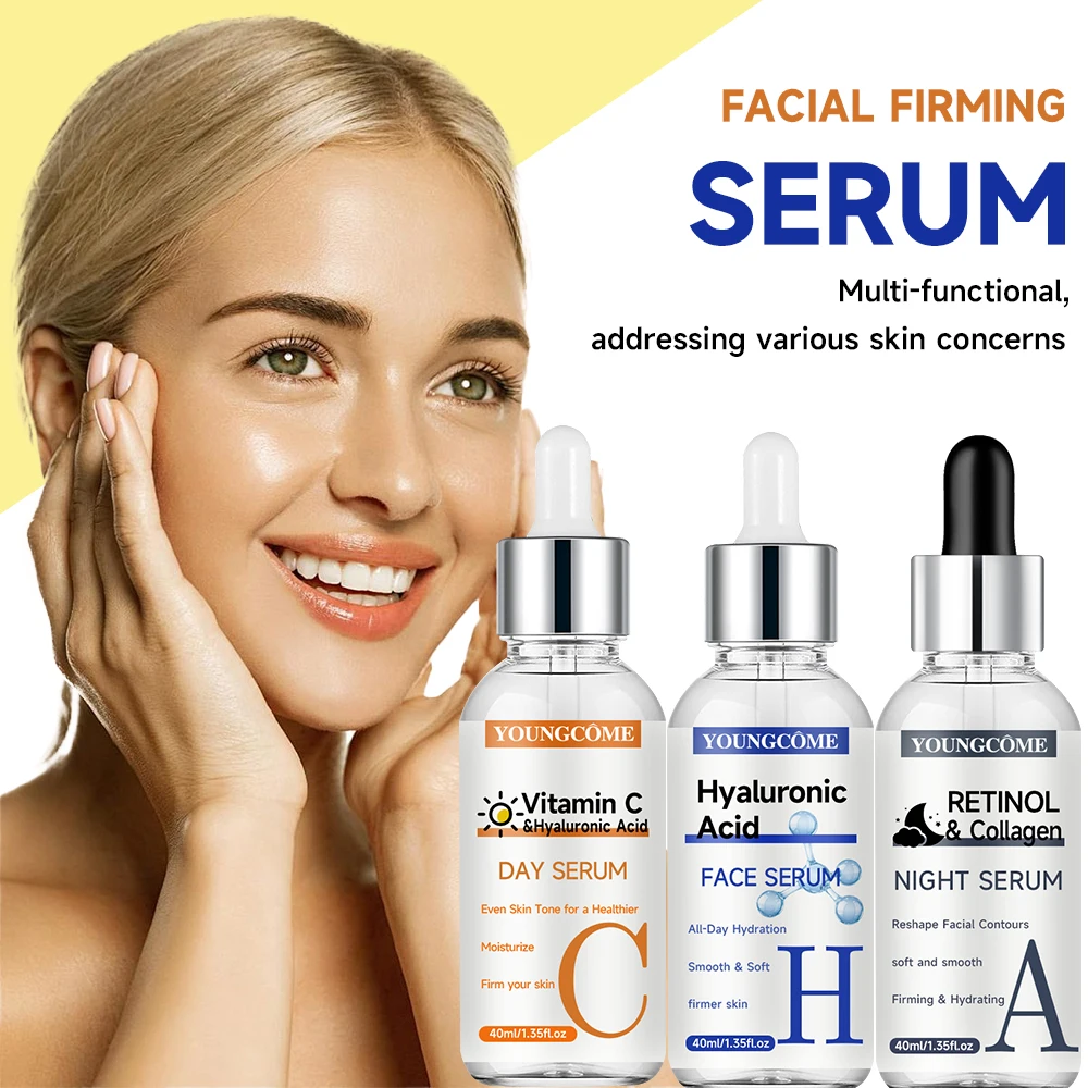 conjunto-de-soro-facial-youngcome-inclui-vitamina-c-retinol-e-acido-hialuronico-melhora-a-textura-da-pele-brilho-e-hidratacao-dia-e-ni