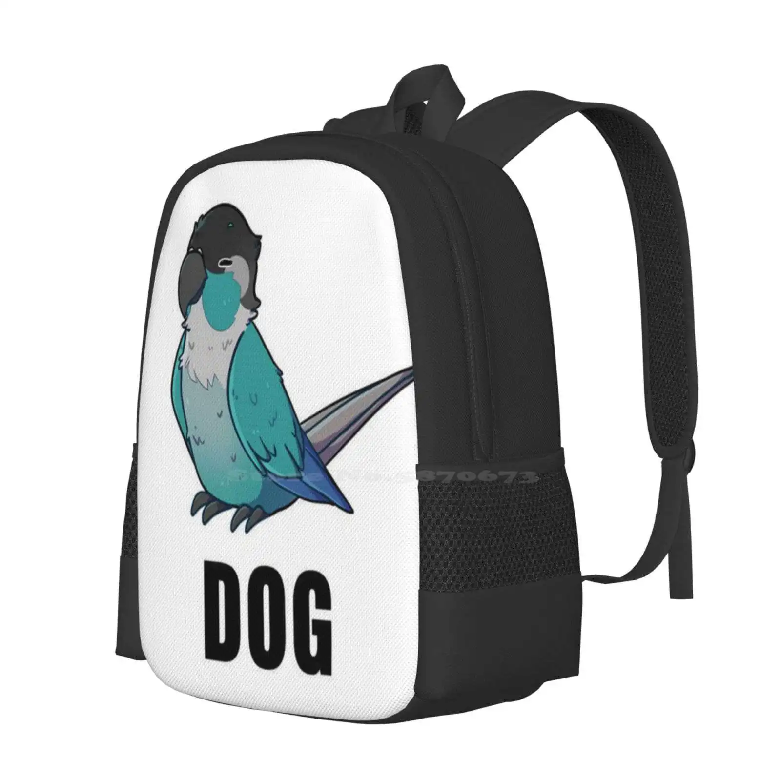 Mochila animal Anime Meme, Cool Fashion Bolsas, Dog Bird, Jaiden Animações, Abstrato, Venda quente