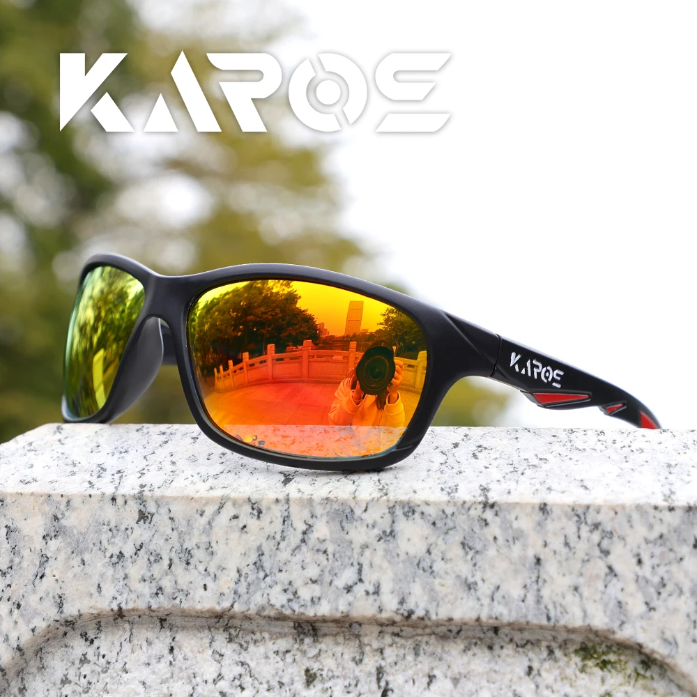 

KAROS Outdoor Sunglasses for Men Polarized Fishing Travel PC Lightweight Sun Glasses Women Eyewear Accessory Oculos