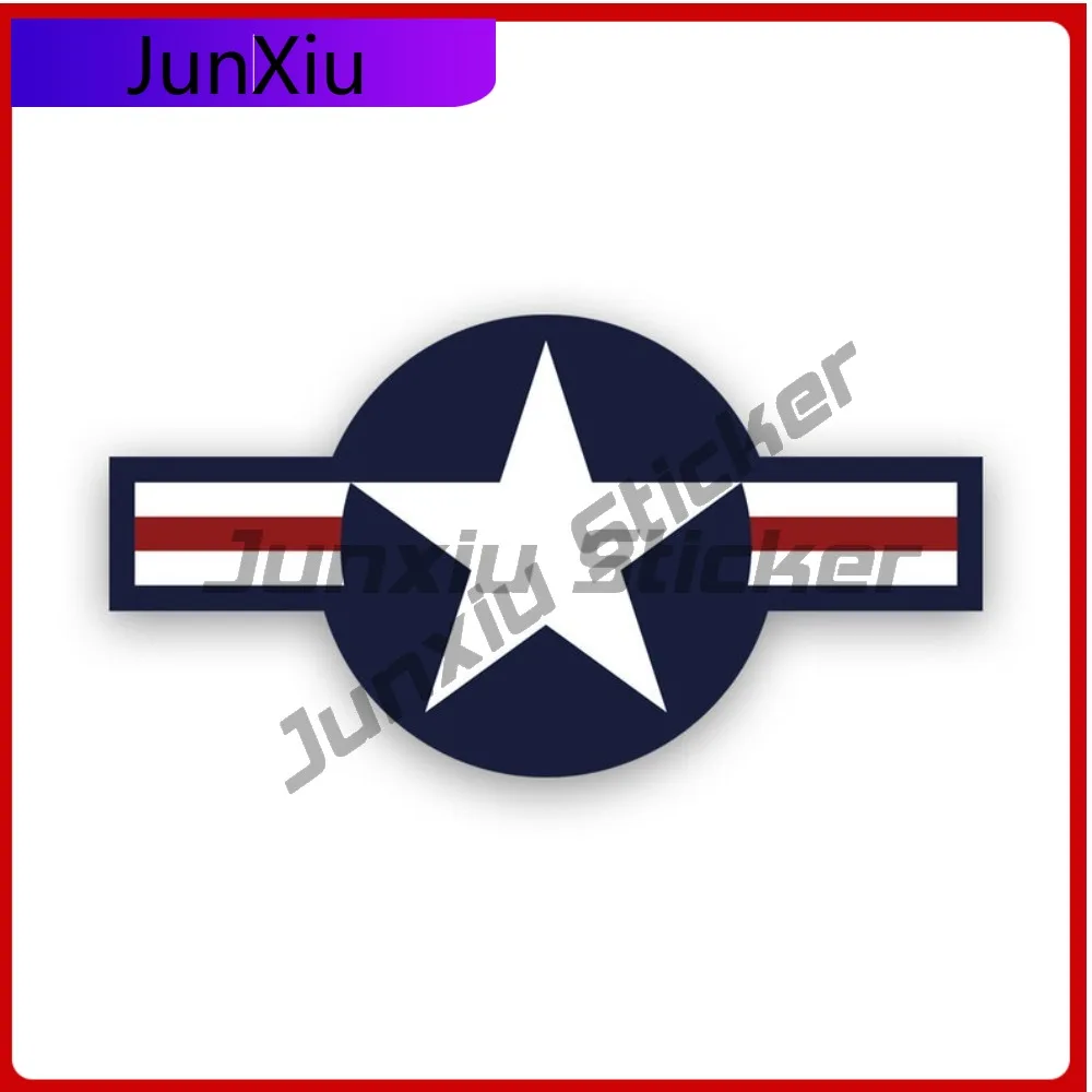 

United States Air Force Usaf Roundel Sticker Uv Protected Decalsmilitary National Star V2 Car Sticker Vinyl Decal Waterproof