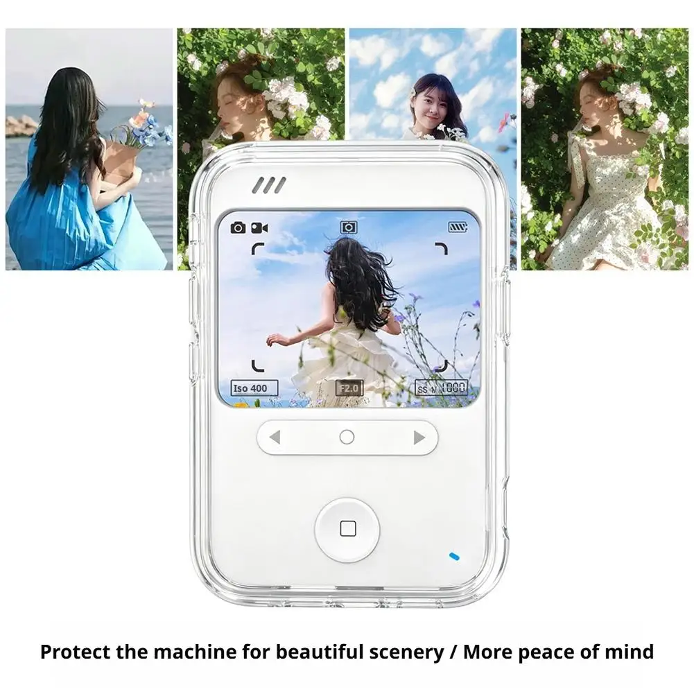 Case for Godox C100 Camera Transparent TPU Soft Silicone Protective Cover Shockproof Anti Drop Scratch Resistant Shell Skin