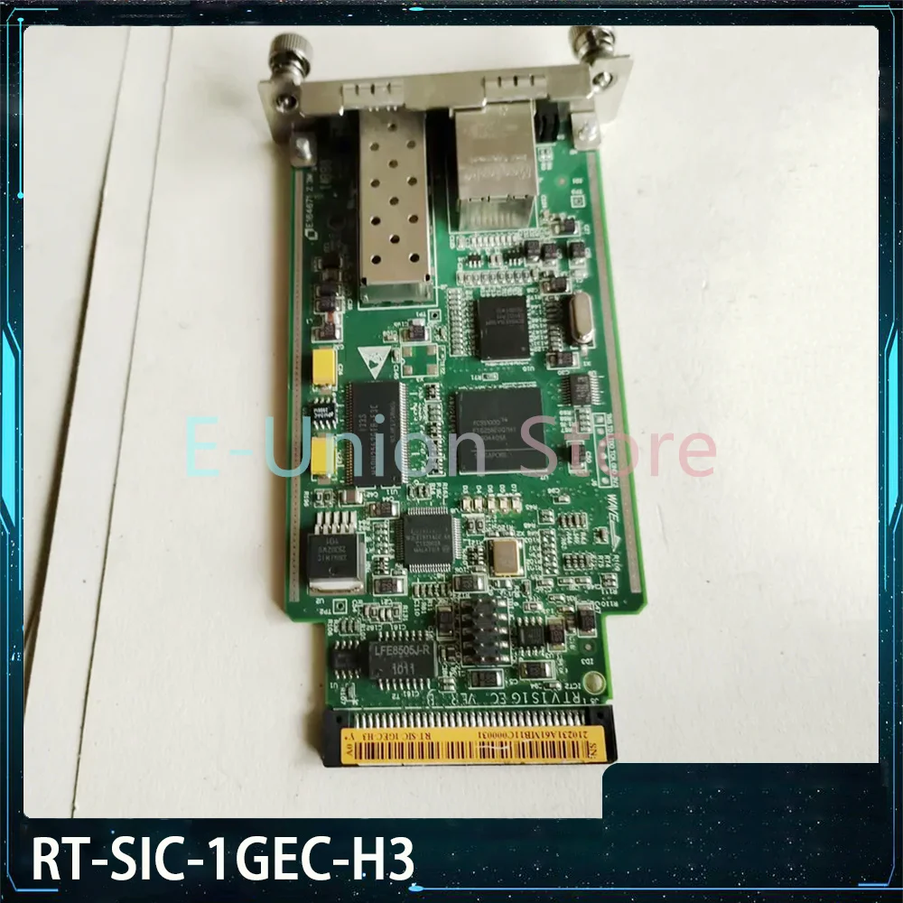 RT-SIC-1GEC-H3 1-Port Gigabit Ethernet (RJ45) For MSR2600 3600 5600 And Other Series Routers