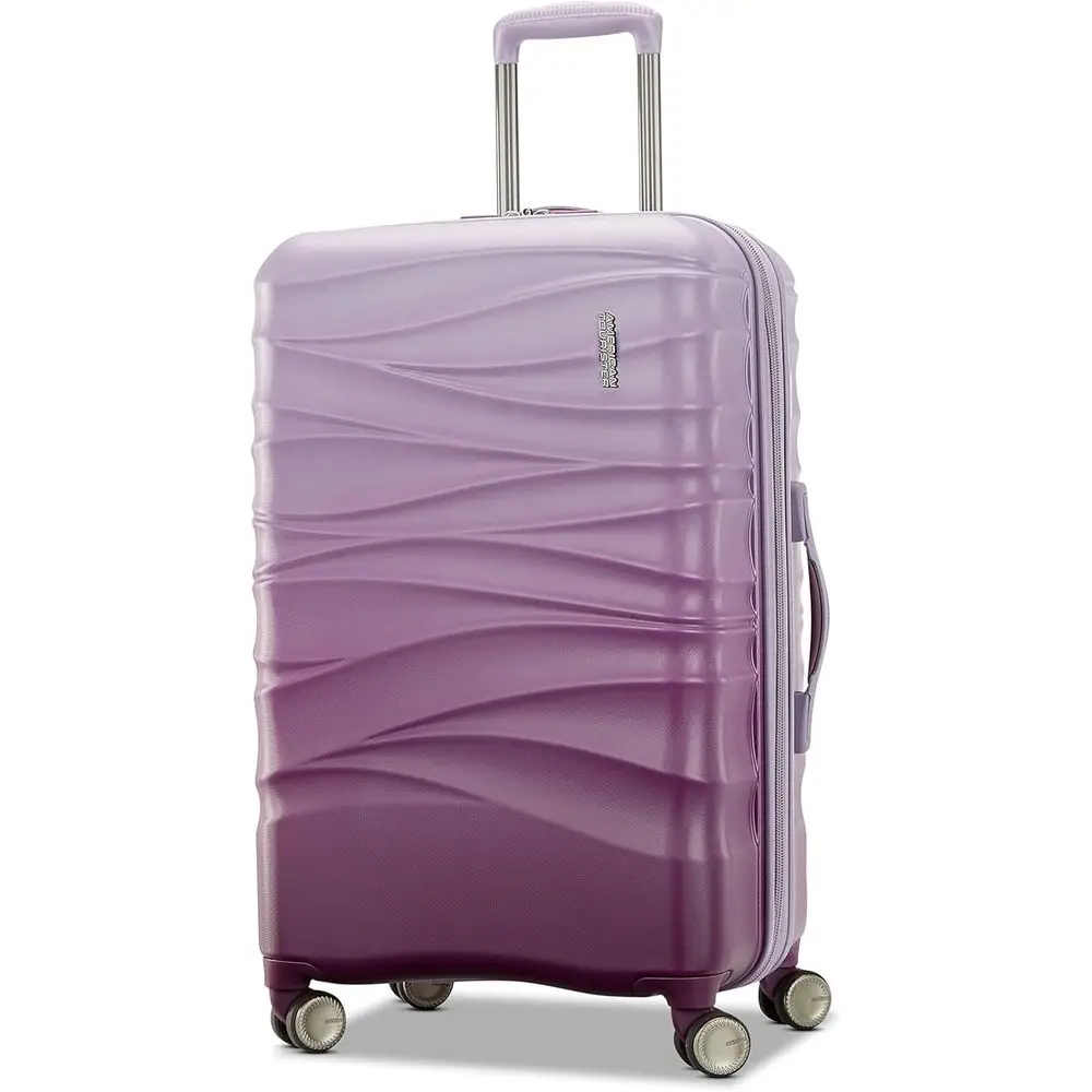 

24-inch Ple Haze Luggage Spinner with Smooth Rolling Wheels