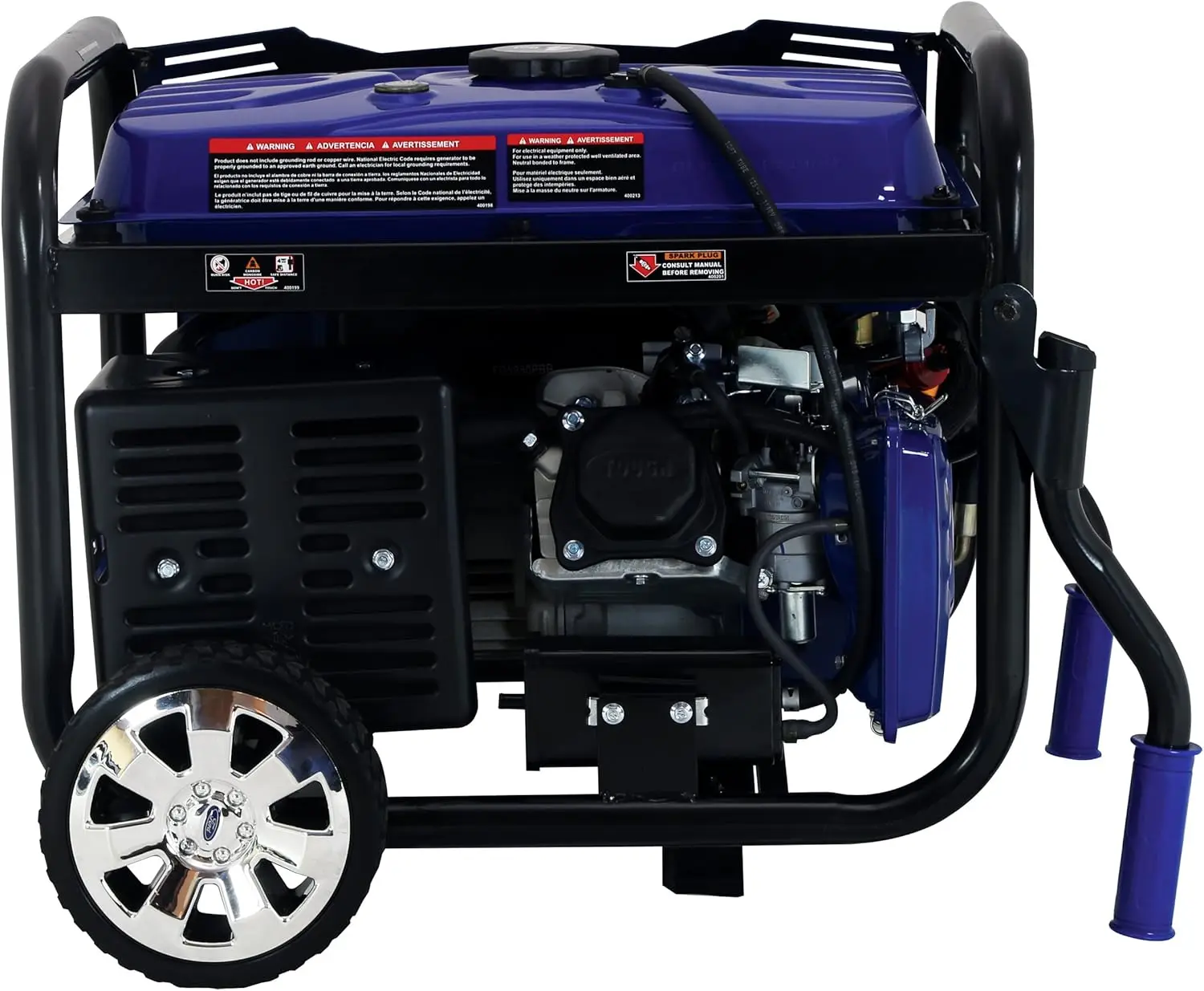 

Ford 5,250W Dual Fuel Portable Generator with Switch & Go Technology and Remote Start, FG5250PBR