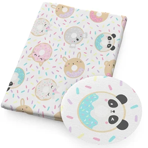 Reine Baumwollwaffeln und Donuts gedruckte Stickstoffe, Polyestermaterial, Patchwork -Stoff, Nähen und Quilten, das Messgerät, das Messgerät Hauptmassenlaminierverkäufe - №3