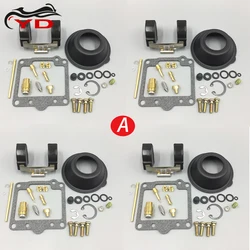 4 X For Suzuki GS550 GS550E/L 1980-82 GS550 M T GS850G GS850GL 1980-83 Motorcycle Carburetor Repair Kit