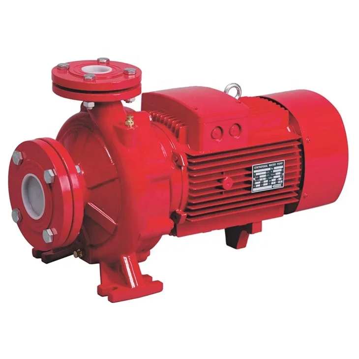 Yeschamp Horizontal Monoblock High-Pressure Fire Pump with Control Panel Single Stage Centrifugal Pumps for Water Supplies