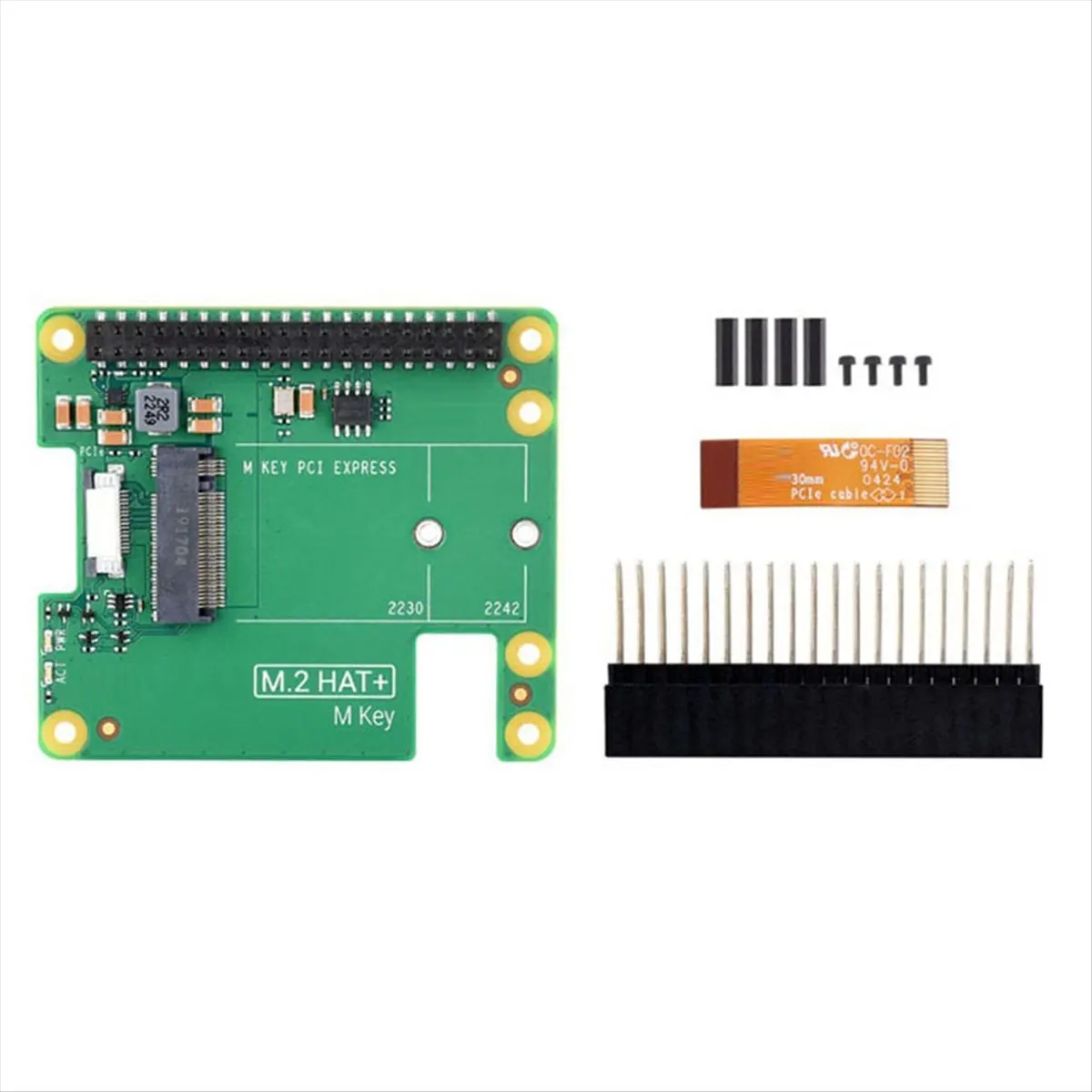 

M85K Expansion Board Module for 5 Pcle to M.2 NVMe Expansion Board SSD SSD M.2 HAT with Module A