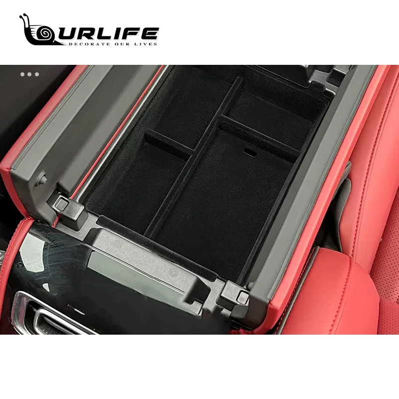 For Chery EXEED RX 2023 2024 Car Styling Center Console Organizer Storage Interior Armrest Storage Box Auto Accessories