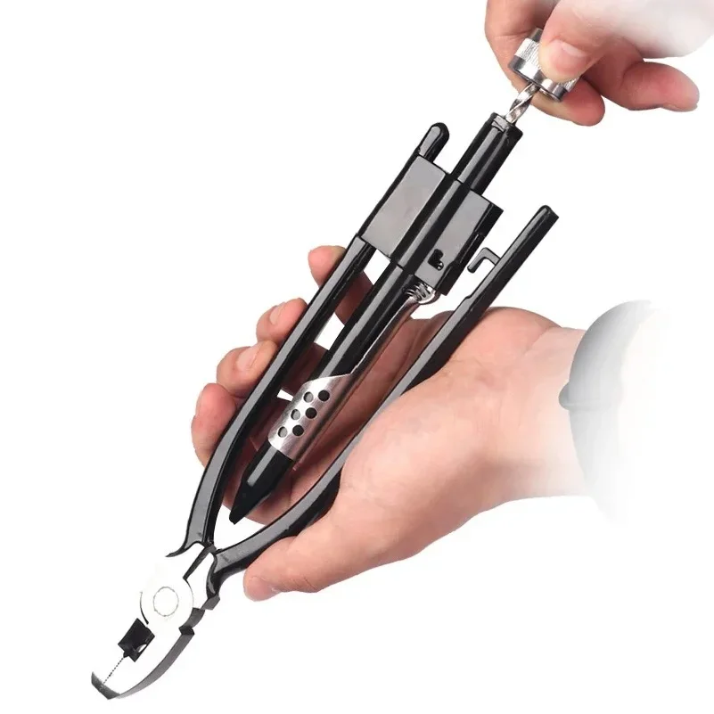 1Pcs 6 inch 9 inch Aircraft Safety Wire Twisting Pliers One Way Lock Twist Twister Tool with Spring Return Heavy Duty Jaws