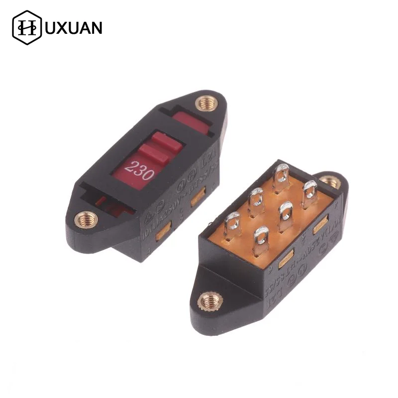 6 Pin SL14 Voltage Transfer Switch 115V to 230V Power Converter for Home Appliance Safety and Efficiency Upgrade