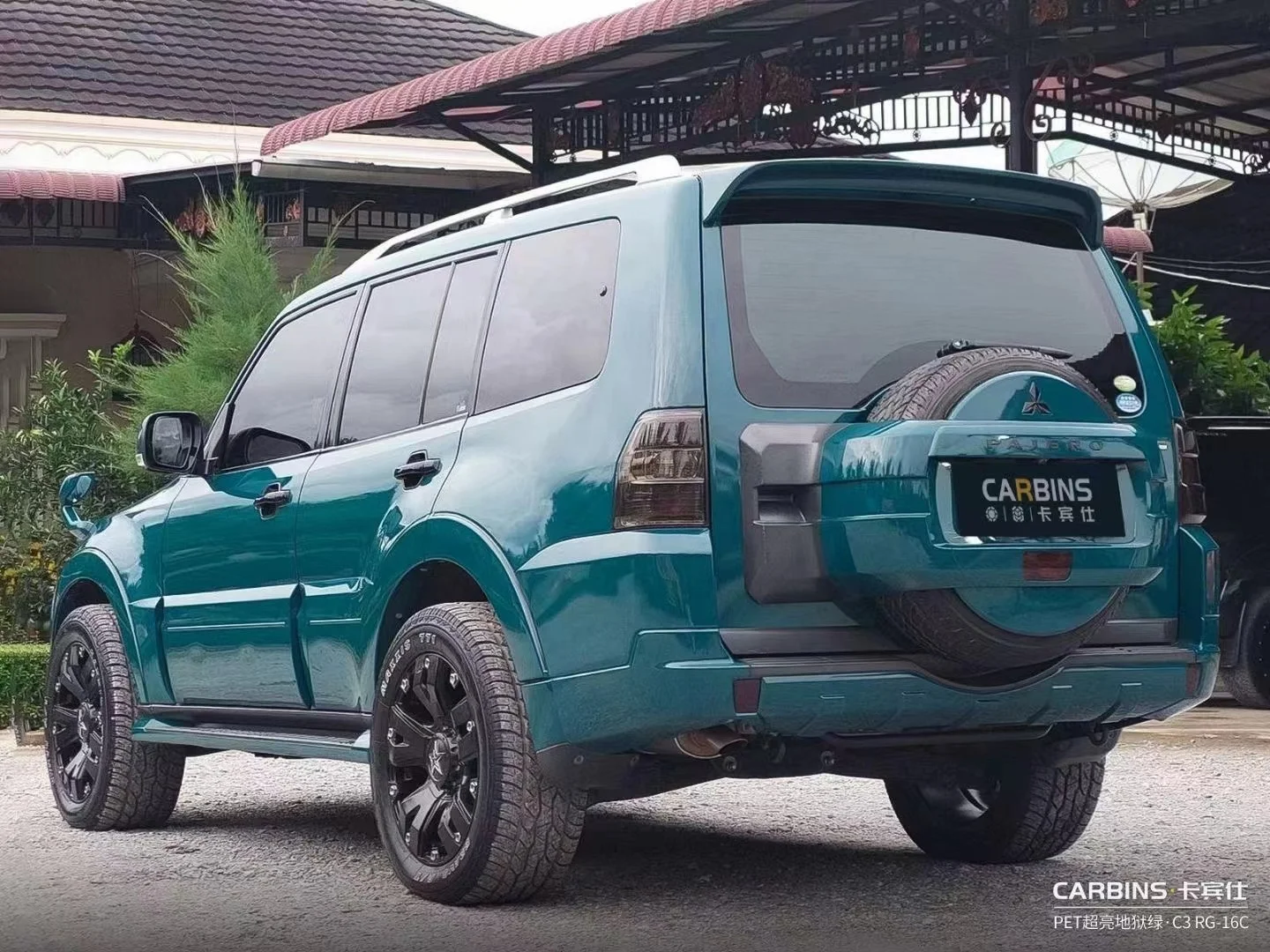 Beste kwaliteit kleurrijke auto bubble wrap vinyl inpakpapier PET glanzend helgroen koolstofvezel vinyl