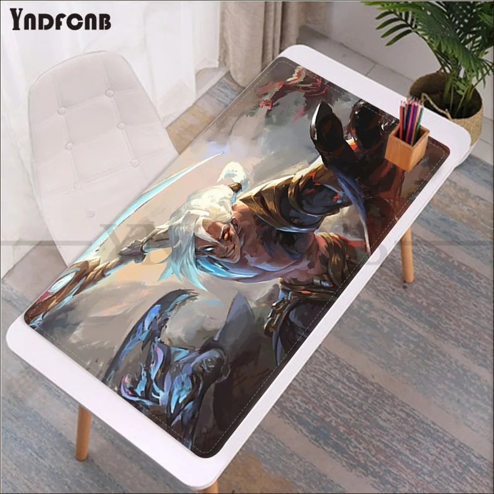 LOL Shieda Kayn Mousepad New Rubber Mouse Durable Desktop Mousepad Size for Game Keyboard Pad for Gamer