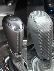 For Chevrolet Malibu XL Equinox Cruze DIY Car Gear Shift Knob Cover Gear Shift Collars Gear Lever Sleeve Cover