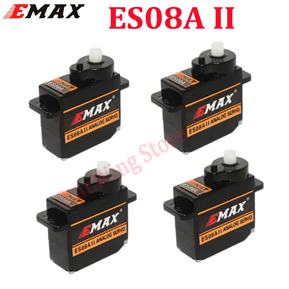 

EMAX ES08A II 9g Micro Servo Plastic Gear Analog Mini Servo1.8kg/Sec for RC Models Fixed Wing 3D Airplane Replacement