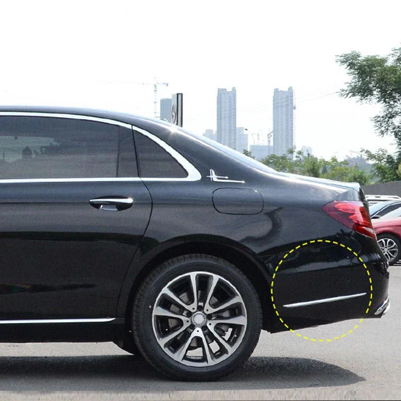 

Suetlcoity For Mercedes Benz E Class W213 E200l 300l 2016-2019 ABS Side Molding Decorative Strips Trim Sticker Car Accessories