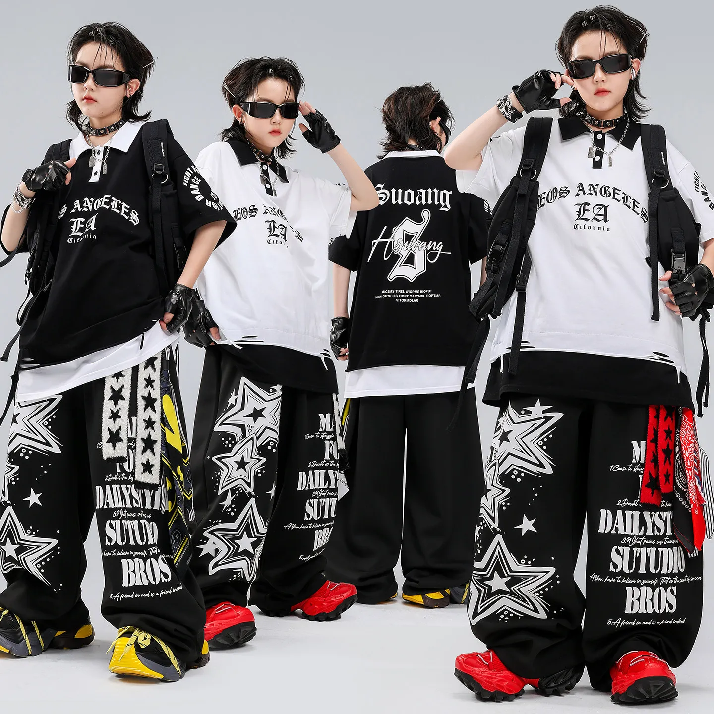 conjunto-de-ropa-deportiva-para-ninos-y-ninas-estilo-hip-hop-camiseta-de-manga-corta-y-pantalones-trajes-deportivos-camisetas-y-pantalones-para-ninos-disfraz-de-actuacion