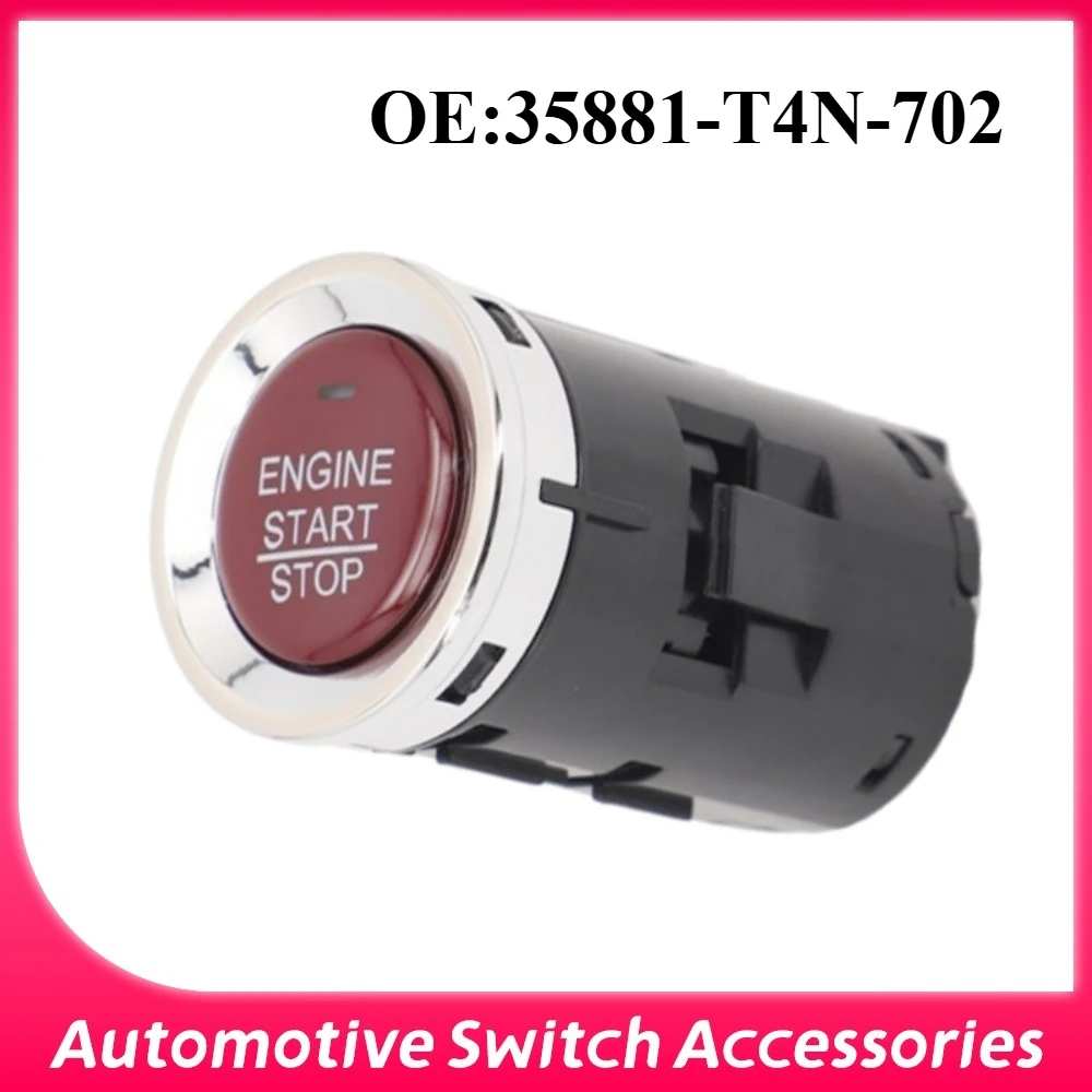 35881-T4N-702 Engine Key Start Stop Push Button One-Button Ignition Starter Switch For Honda HR-V 1.8L 2016 2017 2018