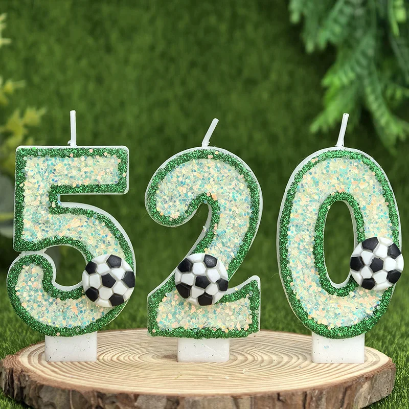 3D Futbol Numaralı Mumlar 0-9  - Holiday Candle Set incelemesi ve fiyatı