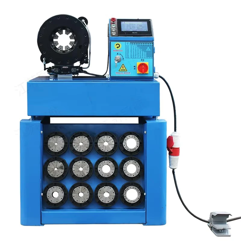 P32 380V CNC Horizontal Hydraulic Oil Pipe Locking Pipe Pressing Machine Steel Pipe Shrinking Machine Withholding Machine