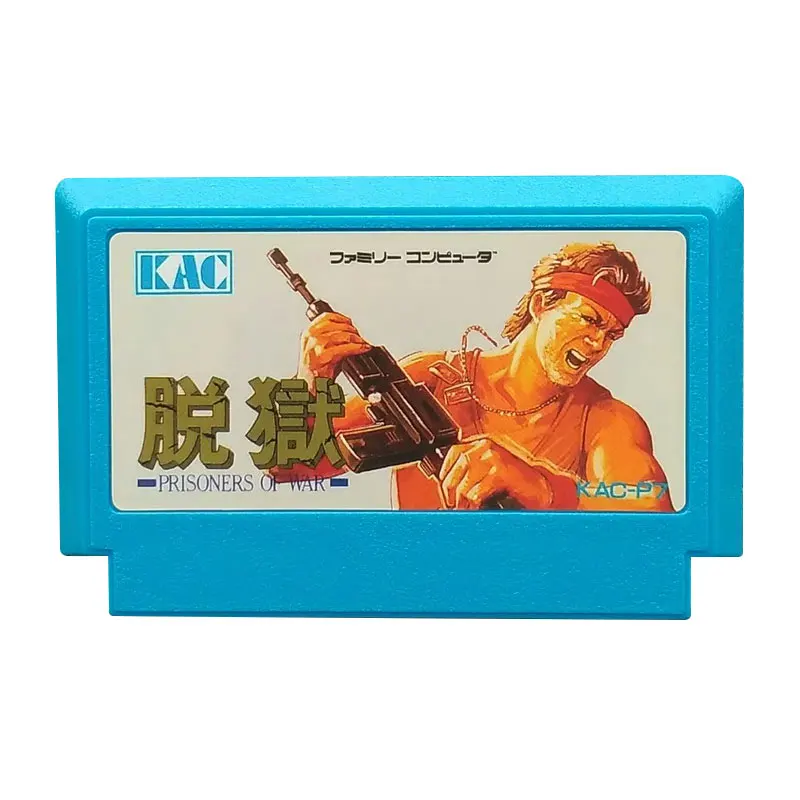 Prisoner of War 8 Bit Game Cartridge For 60 Pin TV Game Console Japanese version