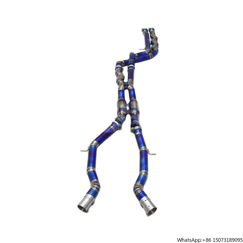 

OEM Performance Equal Length With Resonator Pipe for M3/M4 F80/F82 S55 3.0T 2014-2018 Titanium Sport Exhaust Mid Pipe