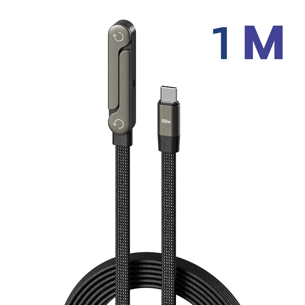 240W 2 in 1 USB C naar USB C Snel opladen Opvouwbare beugel Datakabel Type C Desktophouder Oplaaddraad voor Iphone17 16 Samsung