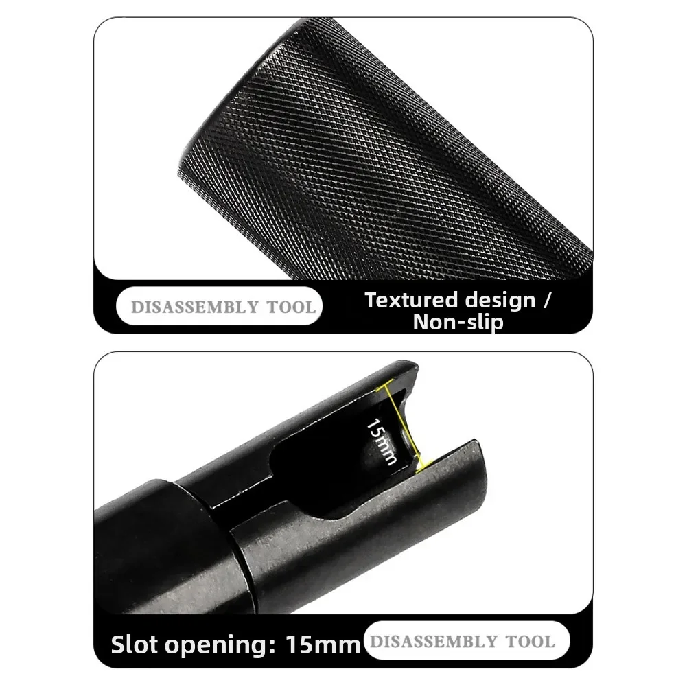 Reliable Engine Fuel Injector Puller Tool with Alloy Construction and Textured Grip Handle for Easy Injector Removal