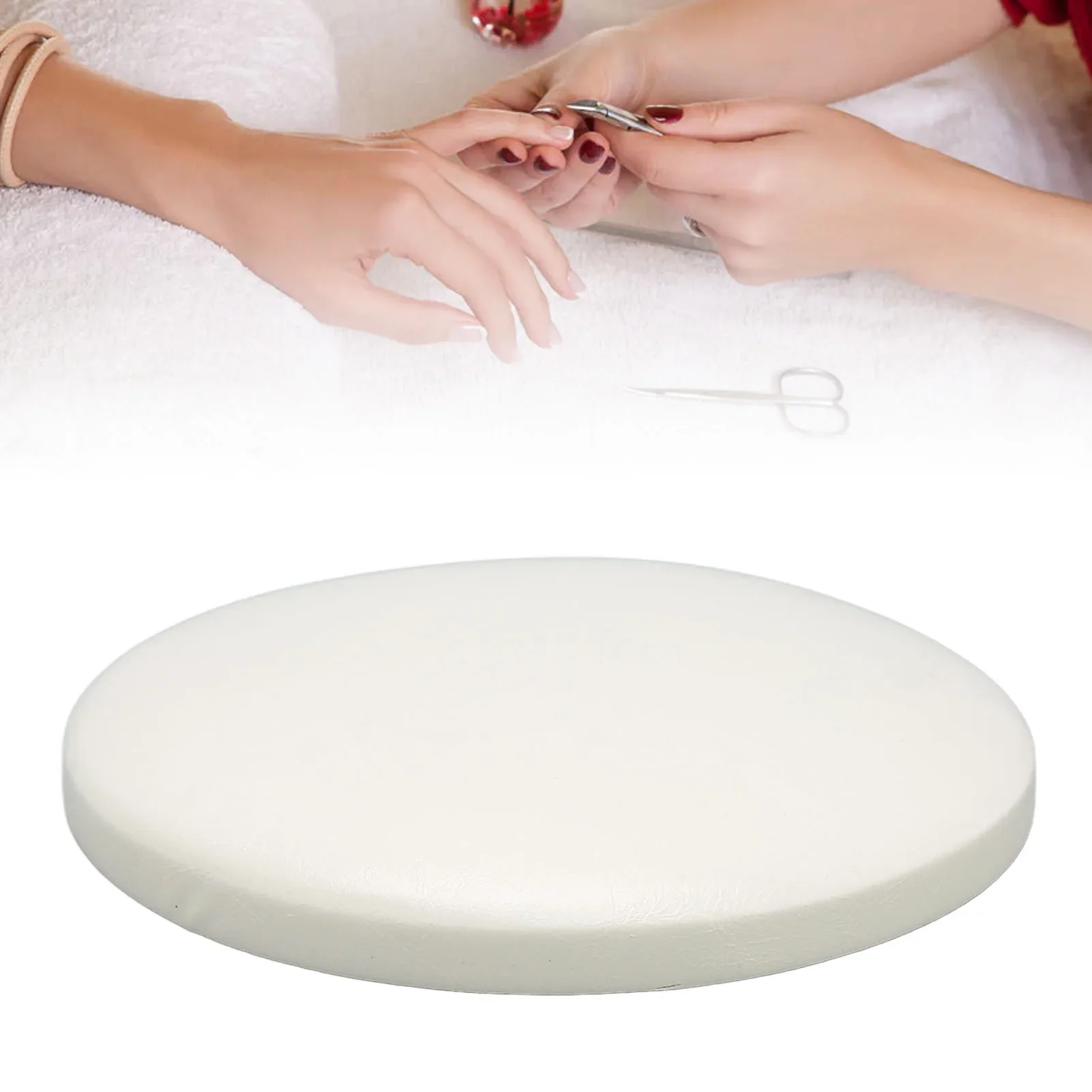 Nail Arm Rest Manicure Nail Tech Elbow Hand Pad Round Elbow Rest For Manicure Professionals