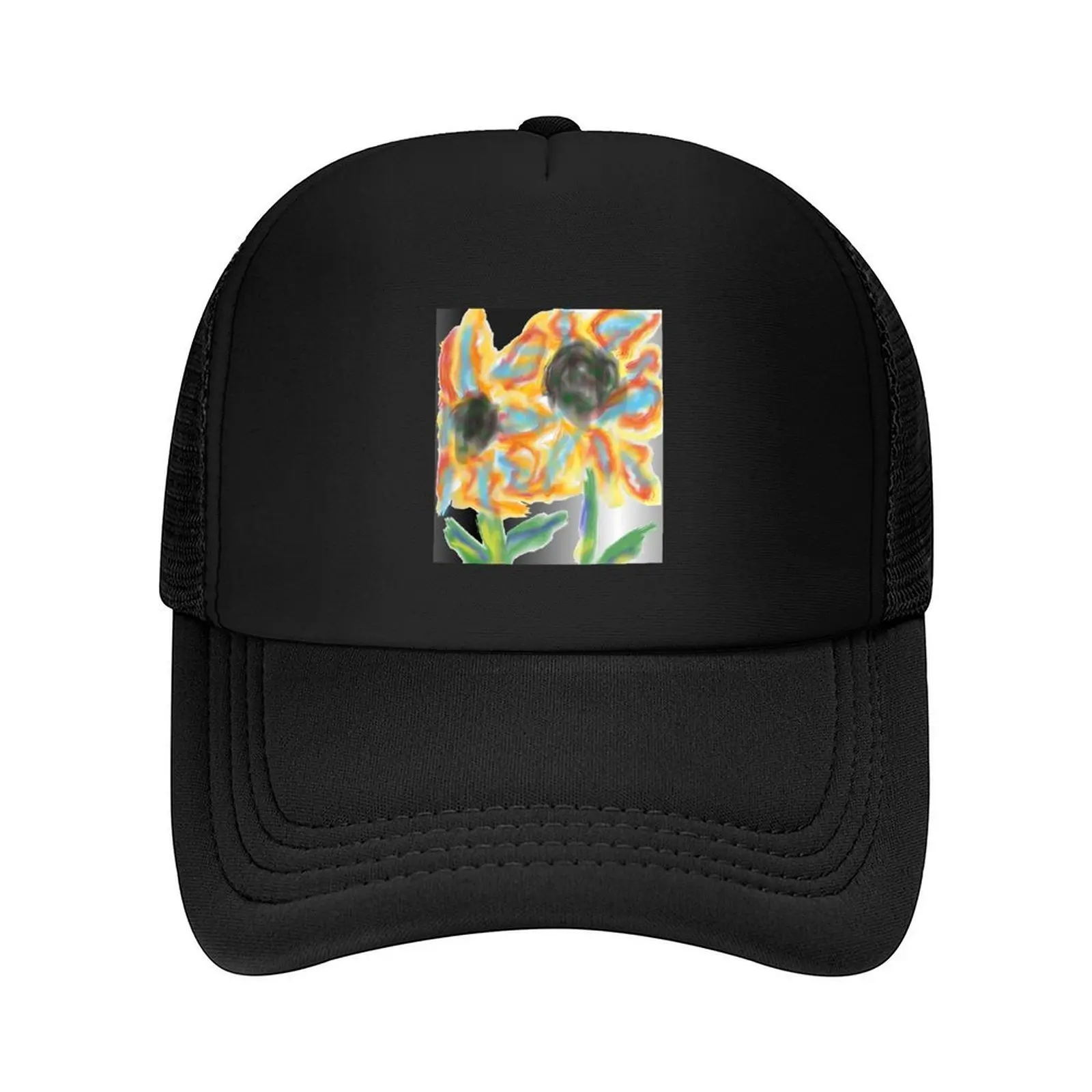 Gorra de béisbol con flores de fuego, moda de playa, Hip Hop, sombrero de caballo, montañismo, ropa de Golf para mujer, hombre