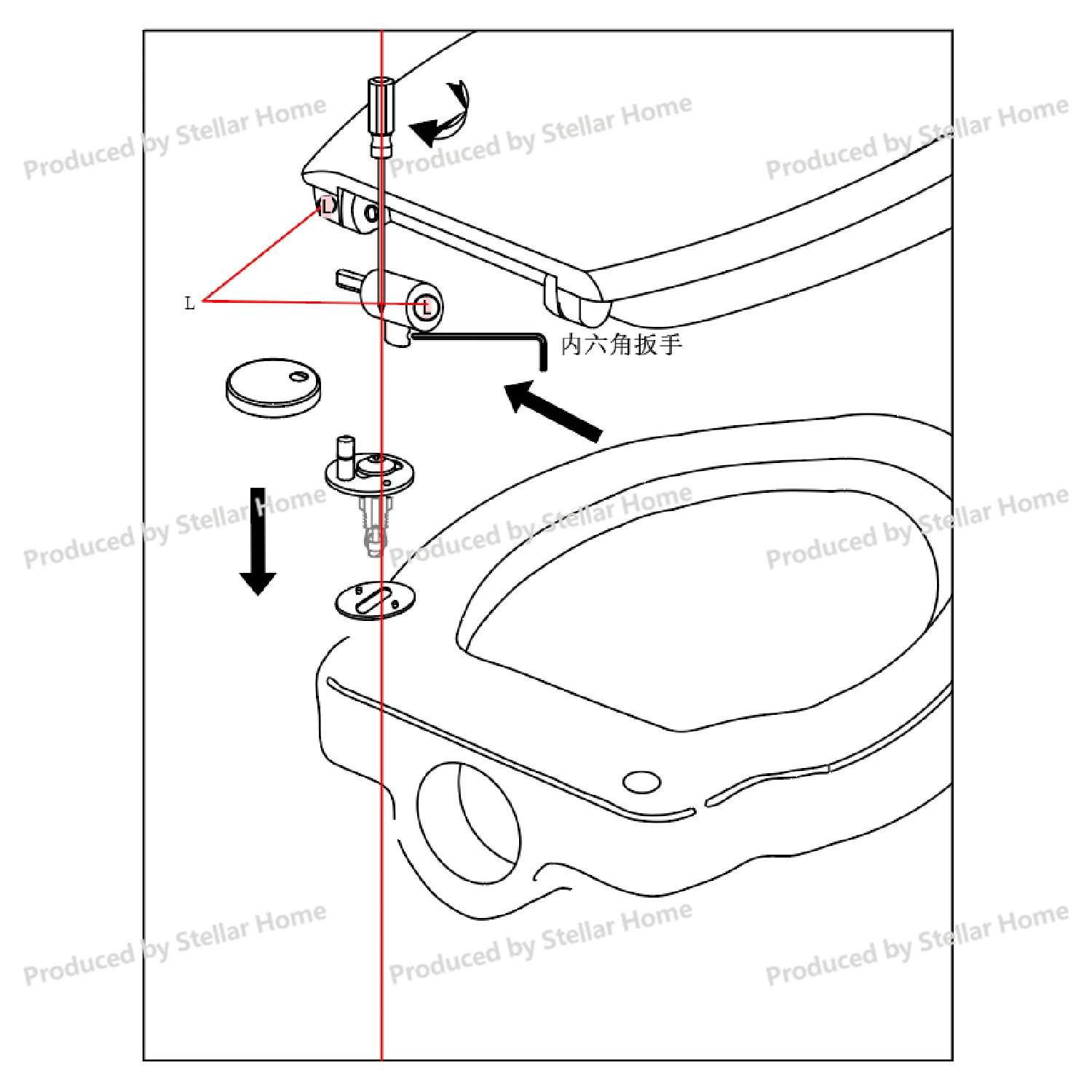 Afbeelding 6: Voor Geberit Wc Cover Universele Ureum-formaldehyde Wc Cover Split Scharnier Buffer Demping Wc Cover Accessoires