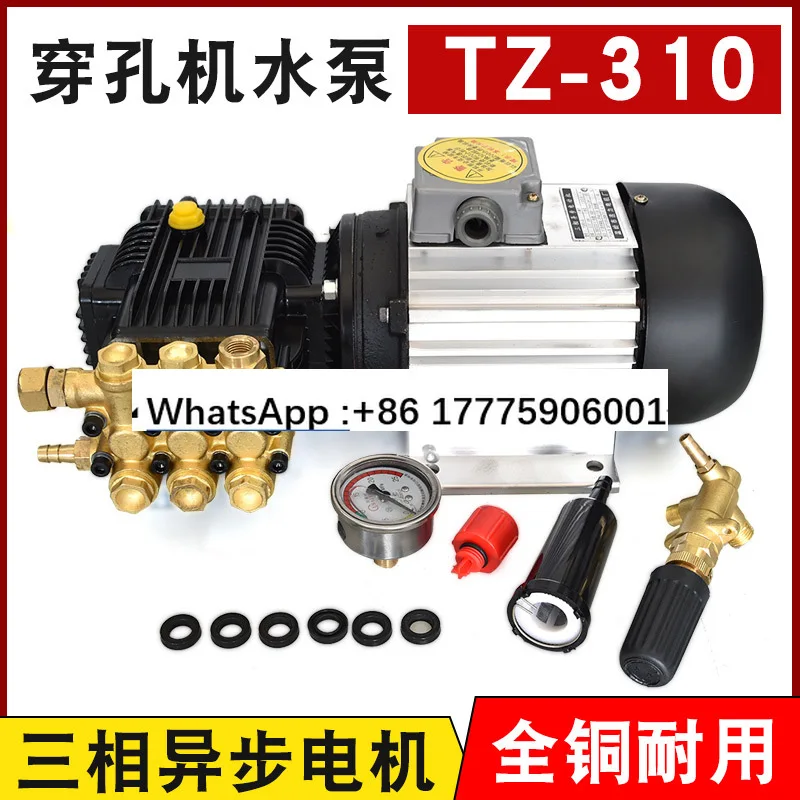 

Piercing machine accessories TZ-310 small flow high pressure water pump, universal