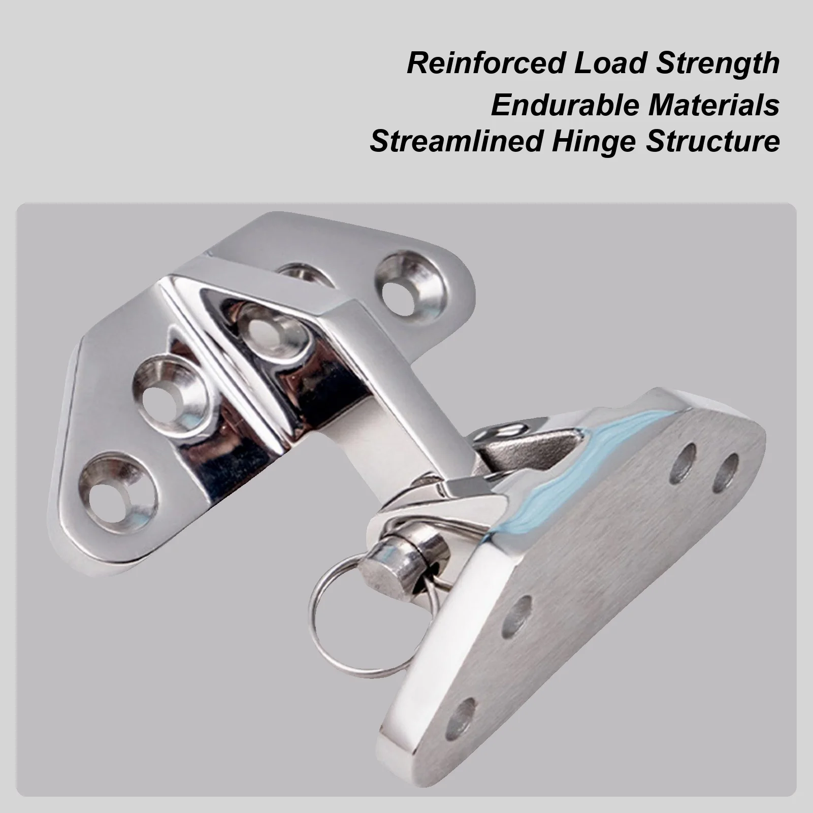 Marine accessories Butterfly hinges Ship hardware Yacht accessories 316 stainless steel deck folding door hinges Anti corrosion