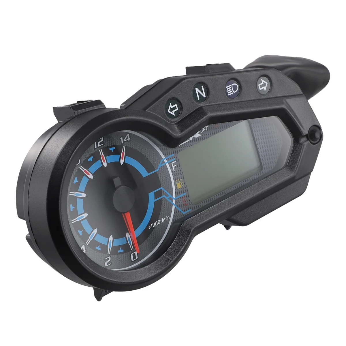 New LED Digital Motorcycle Speedometer Multifunction Waterproof Moto Gauge for Italika 150z 150sz