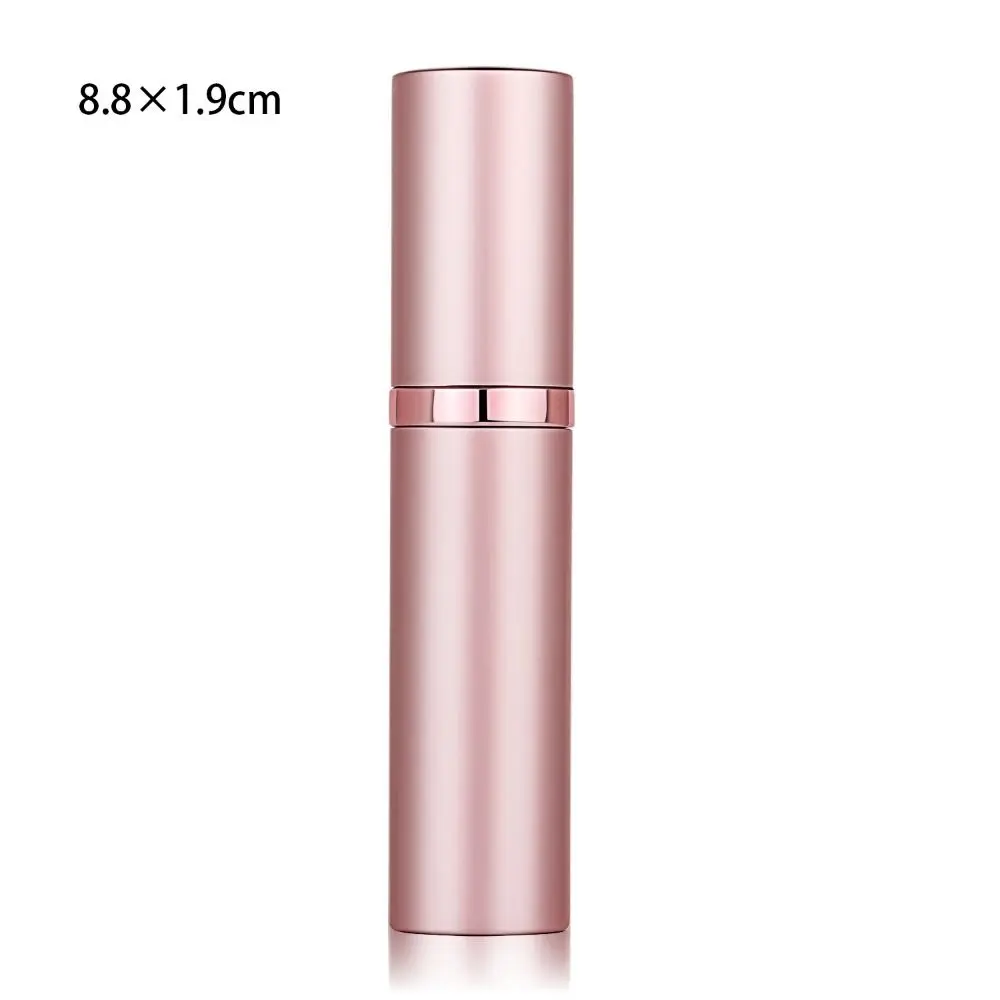 5ml Mini Aluminium Spray Alkohol leere nachfüllbare Flasche tragbare Parfüm Zerstäuber Flüssigkeits behälter für Kosmetik Reisen