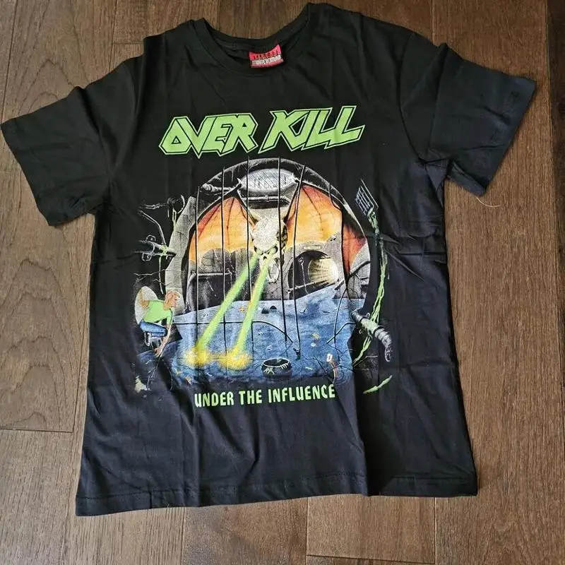 

Overkill T Shirt Under The Influence Album 90S Retro Vtg S 5Xl Nh20734