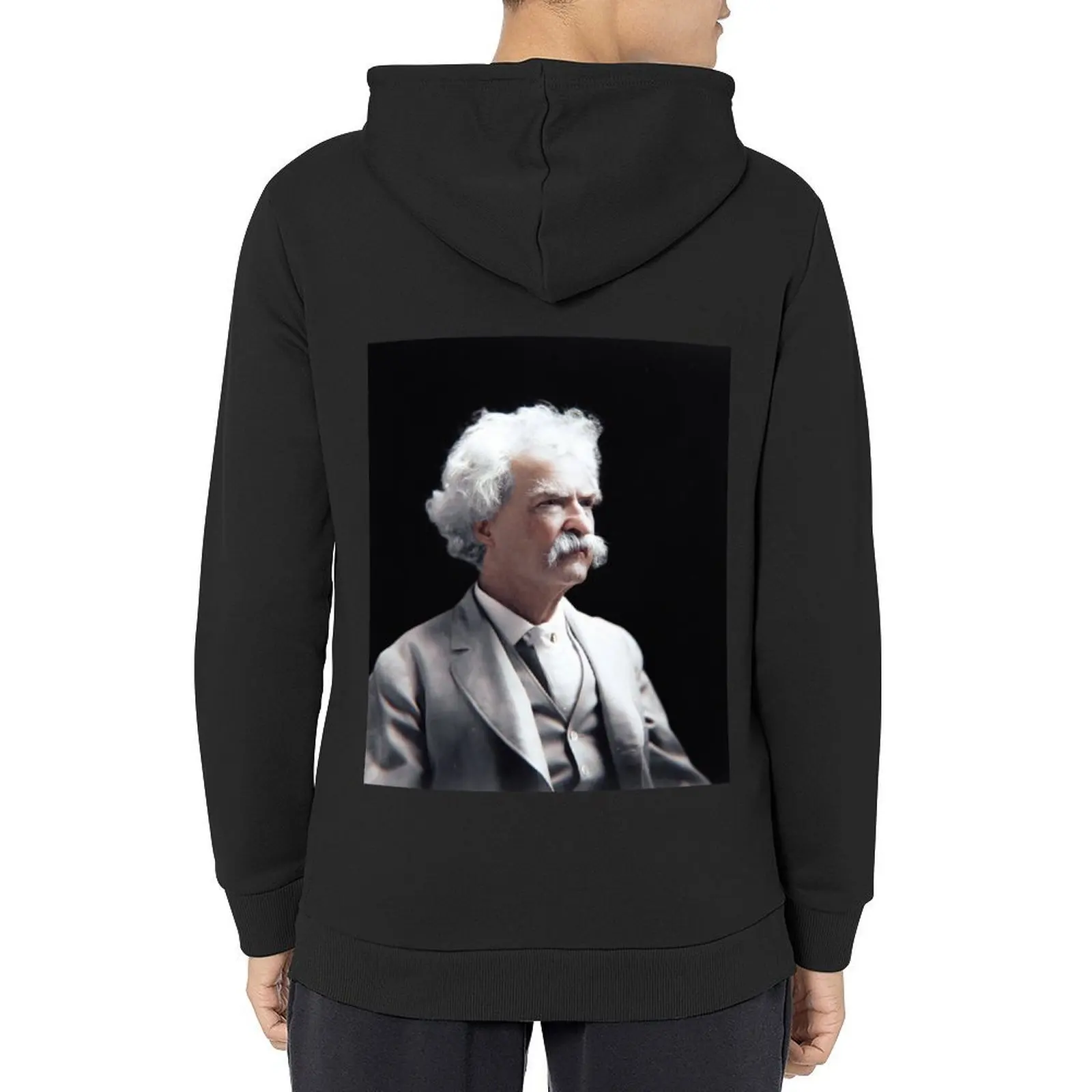 

Mark Twain Hoodie aesthetic clothing autumn jacket men autumn male clothes hoodie man