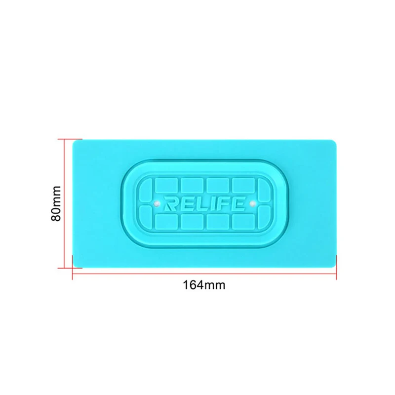 RELIFE Rl-004SA Universal 7-Inch Non-Slip Silicone Pad Enhanced Adsorption High Temperature Leak-Proof Mobile Phone Repair Pad