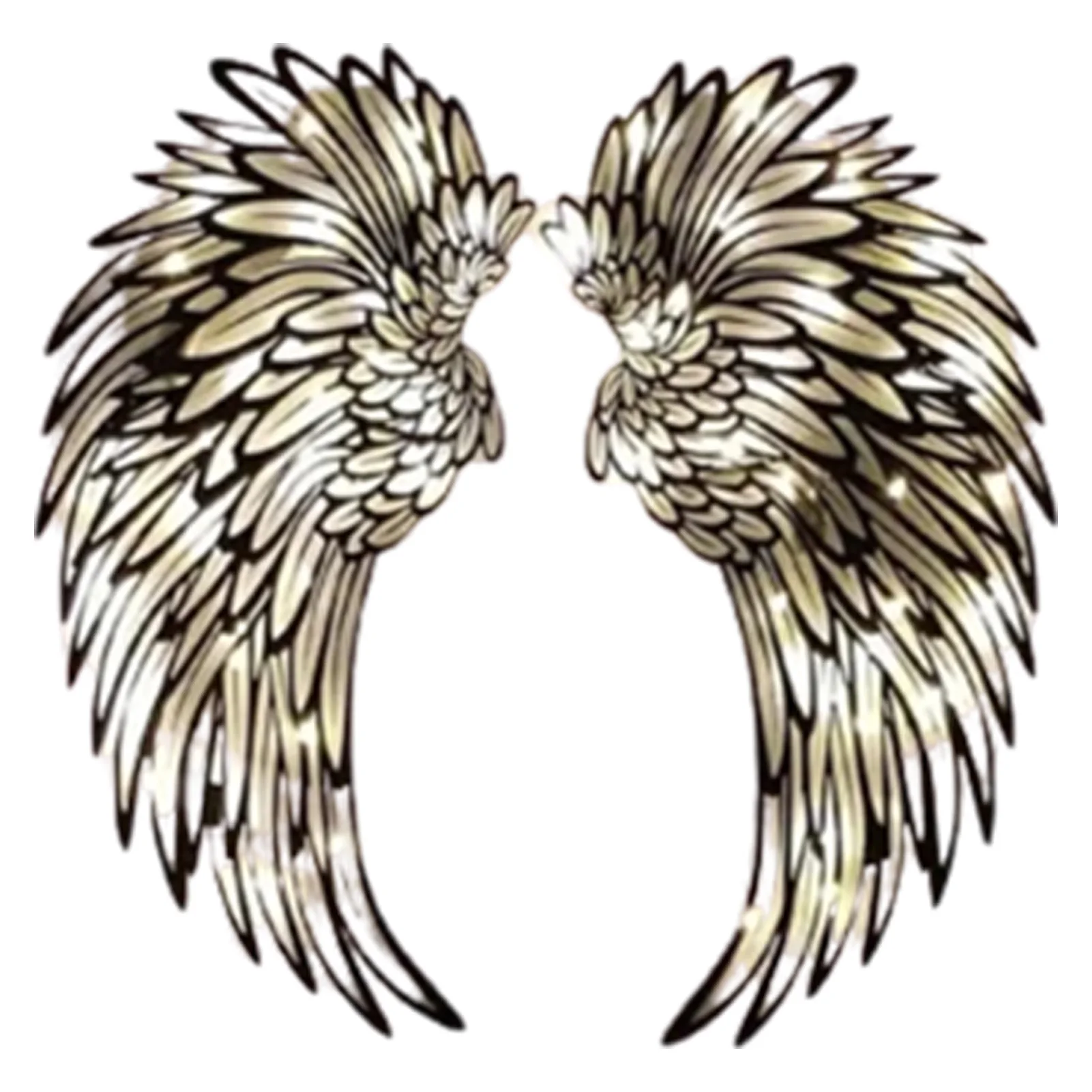 Angel Wings Wall Decor com Luzes LED, Decoração Pendurada, Artesanato para Casa, Jardim, Decorações de Escritório, Wall Art