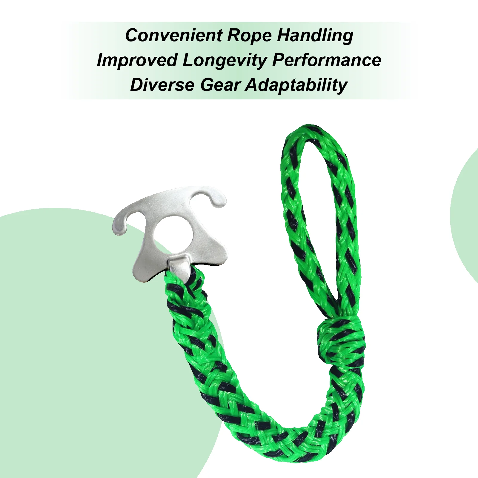ボート牽引ロープ-ボート牽引ハーネス-チューブ用-高耐久ウォータースポーツアクセサリー-ステンレススチールファスナー付き-ドッキングセーリング用