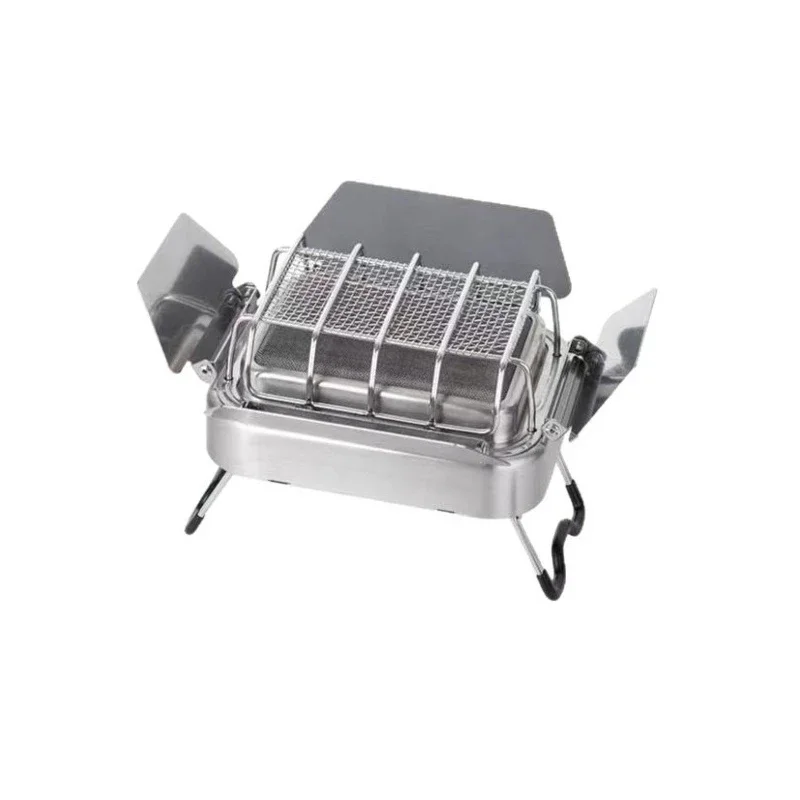 

Outdoor multi-function, regulated heating furnace, portable mini dual-purpose camping burner