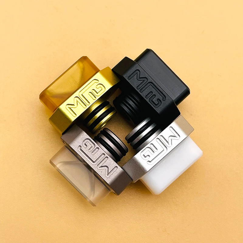 Punta de goteo Mag Square 510 para cigarrillo electrónico, atomizador RDA, boquilla de tanque RTA, para Billet BB Box Mod DotMod Dotaio Pod