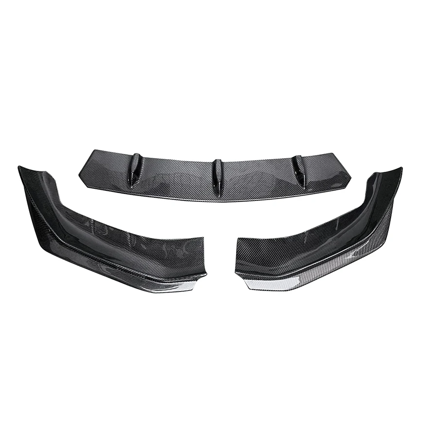 Carbon Fiber FRP Car Front Bumper Lip Front lip For BMW 5 Series  G30 G38 525i 540i 530i M Sports 2021+ Front Chin Spoiler