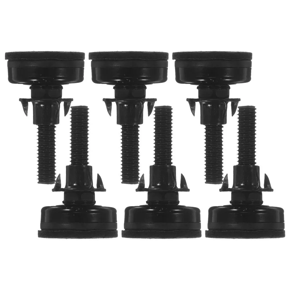 

6Pcs Leveling Feet for Furniture Heavy Duty Adjustable Legs with T-Shaped Nuts for Table Cabinet Workbench Floor Protection